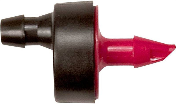 Rain Bird SW20/10PS Spot Watering Emitter, Single Outlet, Plastic, Black/Red