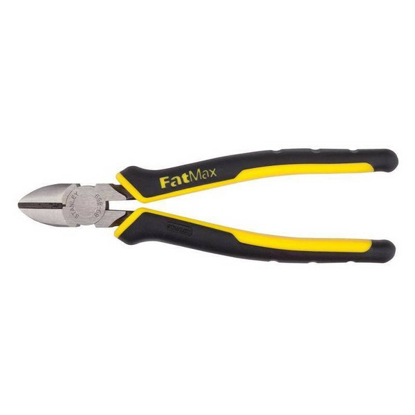 FATMAX 89-859 Diagonal Cutting Plier, 7-1/2 in OAL, Black/Yellow Handle, Ergonomic Handle, 7/8 in W Jaw, 15/16 in L Jaw