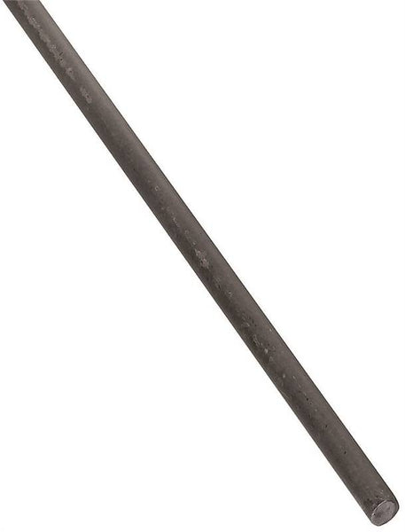 Stanley Hardware 4054BC Series N215-285 Round Smooth Rod, 3/8 in Dia, 48 in L, Steel, Plain