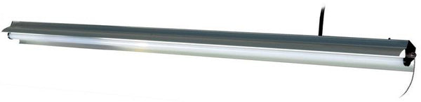 PowerZone Shop Light, 120 V, 52 W, Integrated LED Lamp, 5000 Lumens, 4000 Color Temp, Carbon Steel Fixture