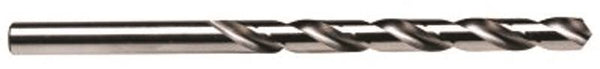 IRWIN 81114 Jobber Drill Bit, 0.182 in Dia, 3-3/8 in OAL, Spiral Flute, 4-Flute, 0.182 in Dia Shank