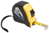 Vulcan 56-5X19-A Tape Measure, 16 ft L Blade, 3/4 in W Blade, Steel Blade, ABS Plastic Case, Yellow Case