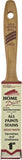 Linzer 1822-1 Paint Brush, 1 in W, 2-1/4 in L Bristle, China/Polyester Bristle, Varnish Handle