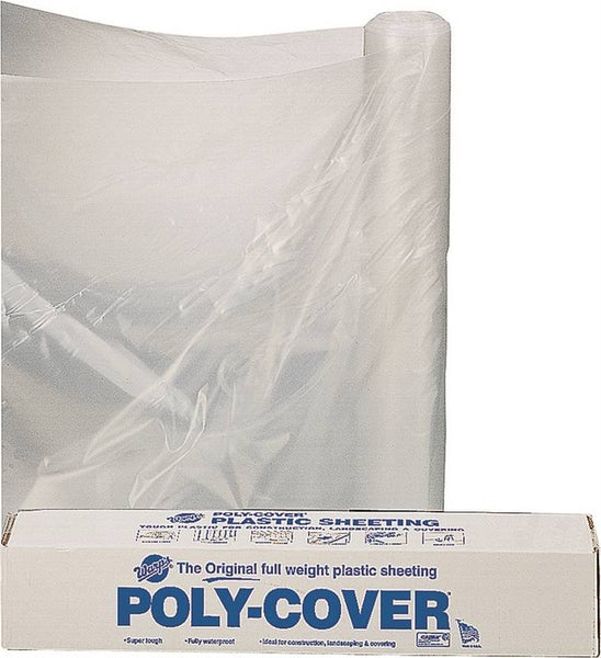ORGILL POLY 4X32-C Poly Film, 100 ft L, 32 ft W, Clear