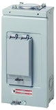 Cutler-Hammer BR BR24L70RP Load Center, 70 A, 2 -Space, 4 -Circuit, Main Lug, NEMA 3R Enclosure, Plug Mounting