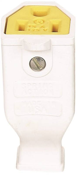 SA993W CONNECTOR 15A 125V WHIT