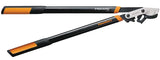 FISKARS 394801-1001 Power Gear Lopper, 2 in Cutting Capacity, Bypass Blade, Steel Blade, Steel Handle, Round Handle