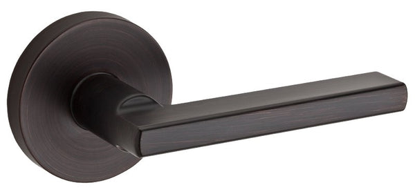 Kwikset Signature Series 154HFL SQT 11P Passage Closet Lever, 4-15/32 in L Lever, Venetian Bronze