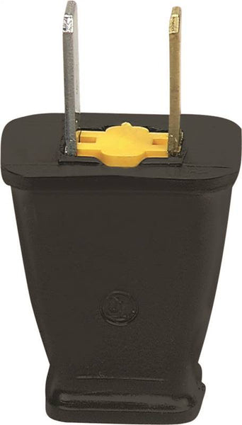 Eaton Wiring Devices SA540 Electrical Plug, 2 -Pole, 15 A, 125 V, NEMA: NEMA 1-15, Black