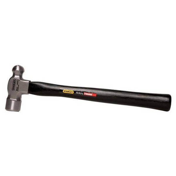 STANLEY 54-012 Hammer, 12 oz Head, Ball Pein Head, HCS Head, 13-1/4 in OAL