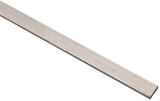 Stanley Hardware 4200BC Series N247-007 Flat Bar, 1/2 in W, 48 in L, 1/8 in Thick, Aluminum, Mill