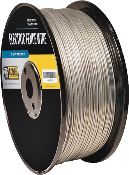 Acorn International EFW1414 Electric Fence Wire, 14 ga Wire, Metal Conductor, 1/4 mile L