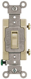 Leviton 54501-2I Switch, 15 A, 120/277 V, Lead Wire Terminal, NEMA WD-1, WD-6, Thermoplastic Housing Material