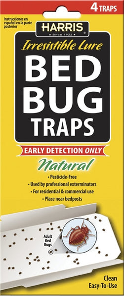 HARRIS BBTRP Bed Bug Trap, Solid