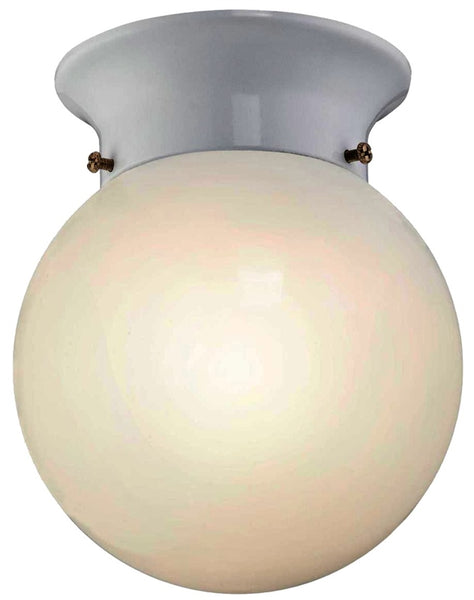 Westinghouse 61070 Flush Mount Ceiling Fixture, LED Lamp, 620 Lumens Lumens, 3000 K Color Temp, White Fixture
