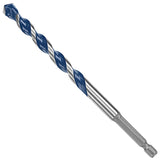 Bosch BlueGranite Turbo HCBG12T Hammer Drill Bit, 3/8 in Dia, 6 in OAL, Milled Flute, 2-Flute, 5/16 in Dia Shank
