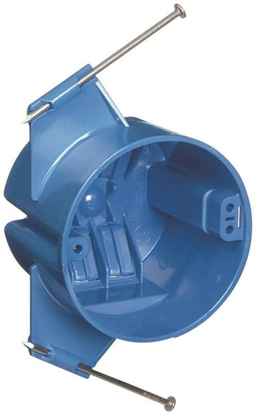 Carlon B518A-UPC Ceiling Box, 2-3/4 in D, Polycarbonate, Blue