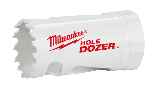 Milwaukee Hole Dozer 49-56-0092 Hole Saw, 1-5/8 in Dia, 1-5/8 in D Cutting, 5/8-18 Arbor, 6 TPI