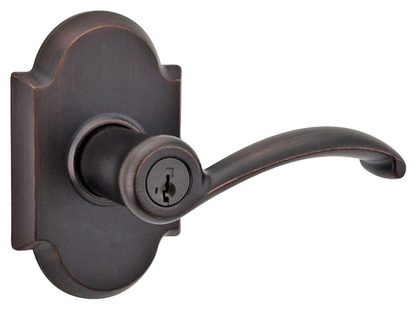 Kwikset Signature Series 740AUL 11P SMT Entry Door Lever, 4-1/8 in L Lever, Zinc, Venetian Bronze