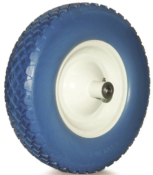 DH CASTERS W-NF16480KB Pneumatic Wheel, 16 in Dia Tire