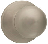 Kwikset 488P 15 V1 Dummy Knob, 1-7/8 in Dia Knob, Zinc, Satin Nickel