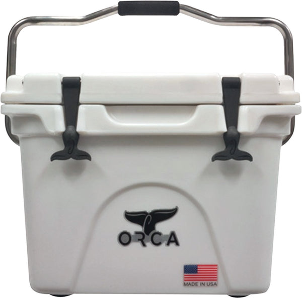 ORCA ORCW020 Cooler, 20 qt Cooler, White, Up to 10 days Ice Retention