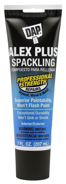 DAP 18744 Spackling Paste White, White, 7 fl-oz Tube