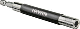 IRWIN 3555531C Screw with Retracting Sleeve, 1/4 in Drive, Hex Drive, 1/4 in Shank, Hex Shank, Steel