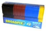 BROADFIX SMU120A-US Small U-Shim, 1-3/4 in L, 2-1/8 in W, Polypropylene, Assorted