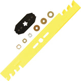 Arnold Xtreme 490-100-0096 Mulching Blade, 21 in L, 2-1/2 in W, Steel