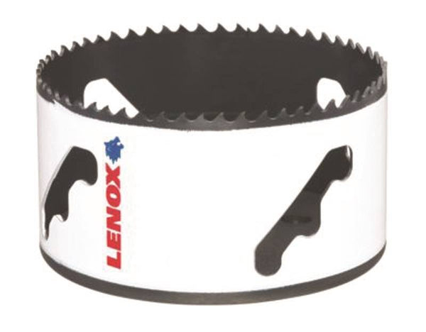 Lenox Speed Slot 2079615 Hole Saw, 3-3/4 in Dia, HSS Cutting Edge