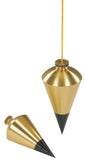 Bob Plumb Cone Sld Brass 8 Oz