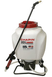 CHAPIN 63985 Backpack Sprayer, 4 gal Tank, Poly Tank, 20 ft Horizontal, 27 ft Vertical Spray Range, 48 in L Hose