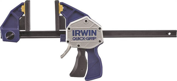 IRWIN QUICK-GRIP 1964712/2021412N Bar Clamp/Spreader, 600 lb, 12 in Max Opening Size, 3-5/8 in D Throat