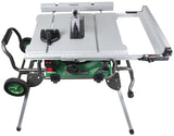 Metabo HPT C10RJSM Table Saw, 120 VAC, 15 A, 10 in Dia Blade, 5/8 in Arbor, 35 in Rip Capacity Right