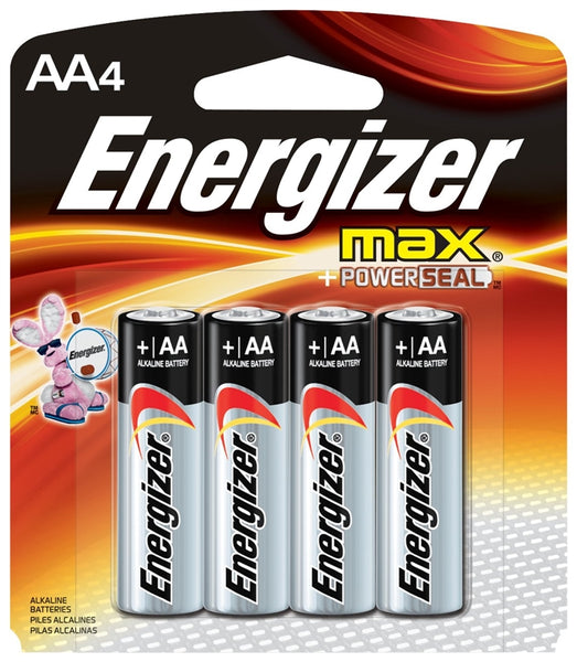 Battery Max Aa Alkaline 4pk