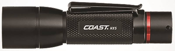 Coast 20769 Slide Focus Flashlight, AA Battery, Alkaline, Lithium-Ion Battery, LED Lamp, 345 Lumens, Flood to Spot Beam