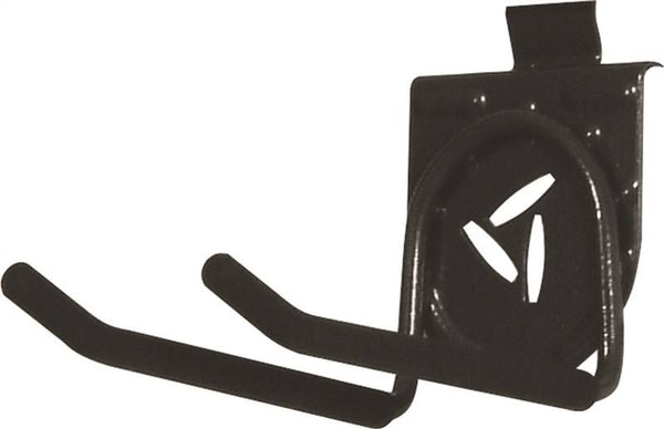 GLADIATOR GAWUXXTWRH Twin Hook, 25 lb, Steel, Granite, Powder-Coated