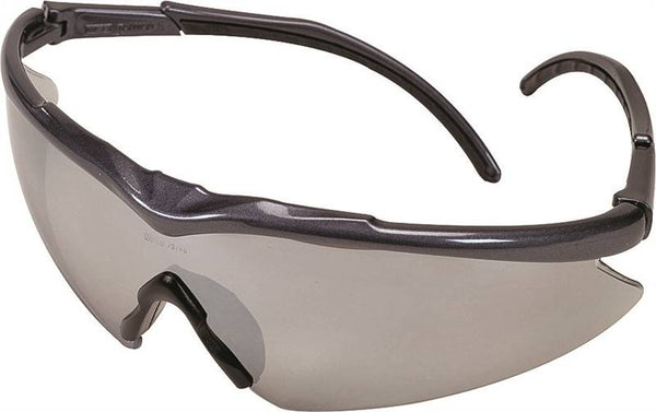 SAFETY WORKS 10083077 Essential Safety Glasses, Unisex, Anti-Fog Lens, Semi-Rimless Frame, Black Frame