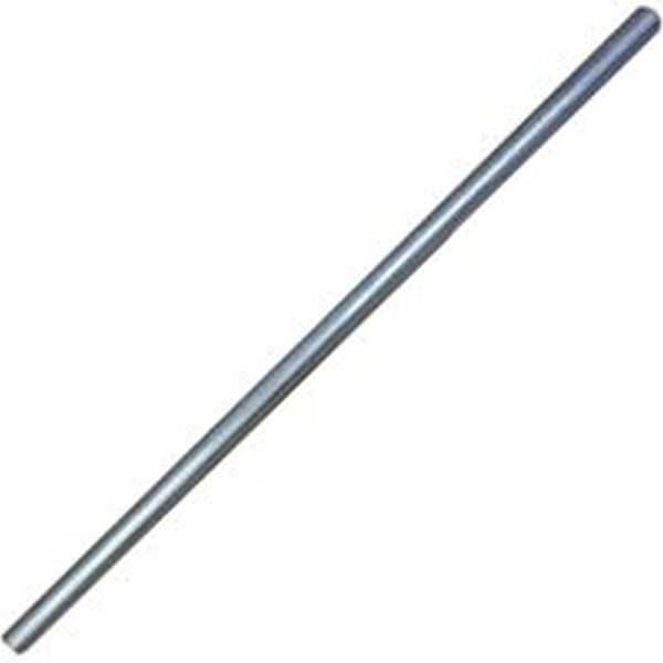 Stephens Pipe & Steel PR30305 Terminal Post, 2 in W, 5 ft H, 0.047 Thick Material, Galvanized