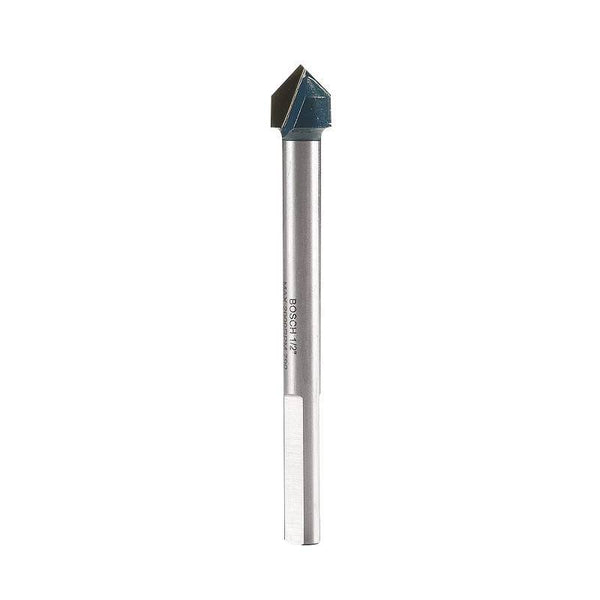 Bosch GT600 Drill Bit, 1/2 in Dia, 4 in OAL, 1/2 in Dia Shank, Flat Shank