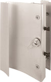 Prime-Line C 1014 Handle Set, Aluminum, Anodized, 7/8 to 1-1/8 in Thick Door