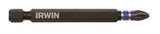 IRWIN 1837456 Power Bit, #2 Drive, Phillips Drive, 1/4 in Shank, Hex Shank, 3 in L, High-Grade S2 Tool Steel