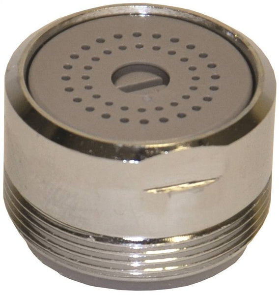 Danco 10491 Faucet Aerator, 15/16-27 x 55/64-27 Male x Female Thread, Brass, Chrome Plated, 1.5 gpm