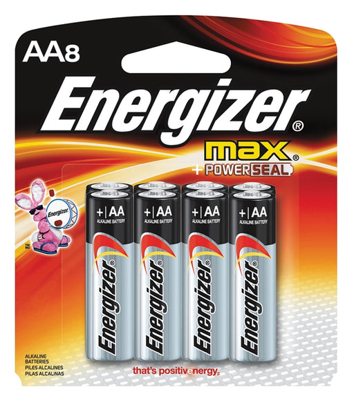 Battery Alkaline Max 8 Pack/aa