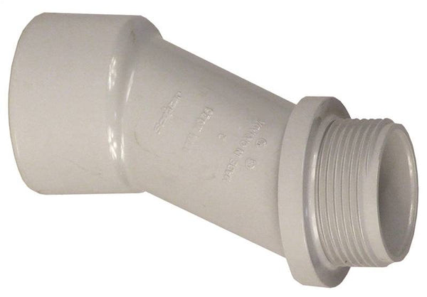 Carlon E995GR Meter Offset Socket x Thread, 4.23 in L, PVC, Black