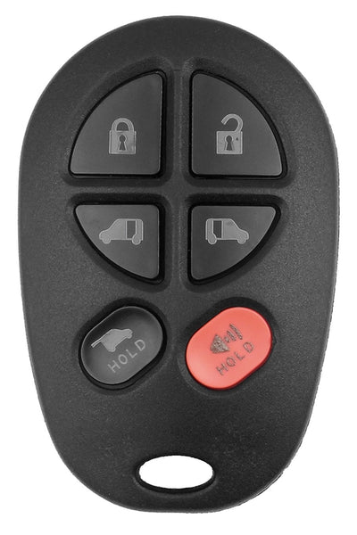HY-KO 19TOY904F Fob Shell, 6-Button