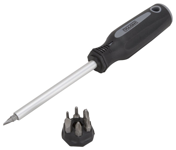 Vulcan SDZ-0319 Driver Telescoping Set, Slotted, Phillips & Star Drive, 9 in OAL, PP & TPR Handle