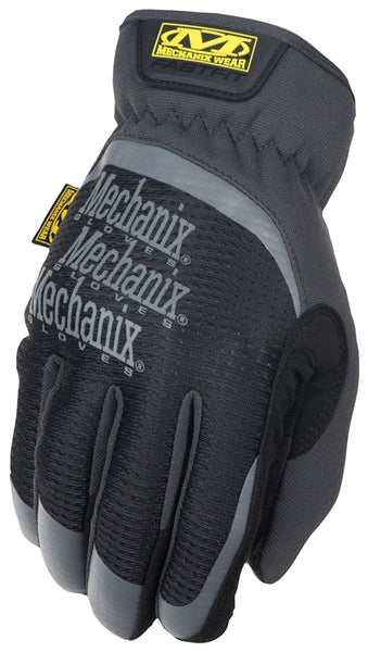 MECHANIX WEAR MFF-05-010 General-Purpose Work Gloves, Men's, L, 10 in L, Reinforced Thumb, Elastic Cuff, Black