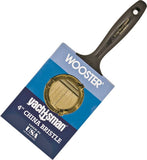 WOOSTER Z1120-4 Paint Brush, 4 in W, 3-3/16 in L Bristle, China Bristle, Varnish Handle